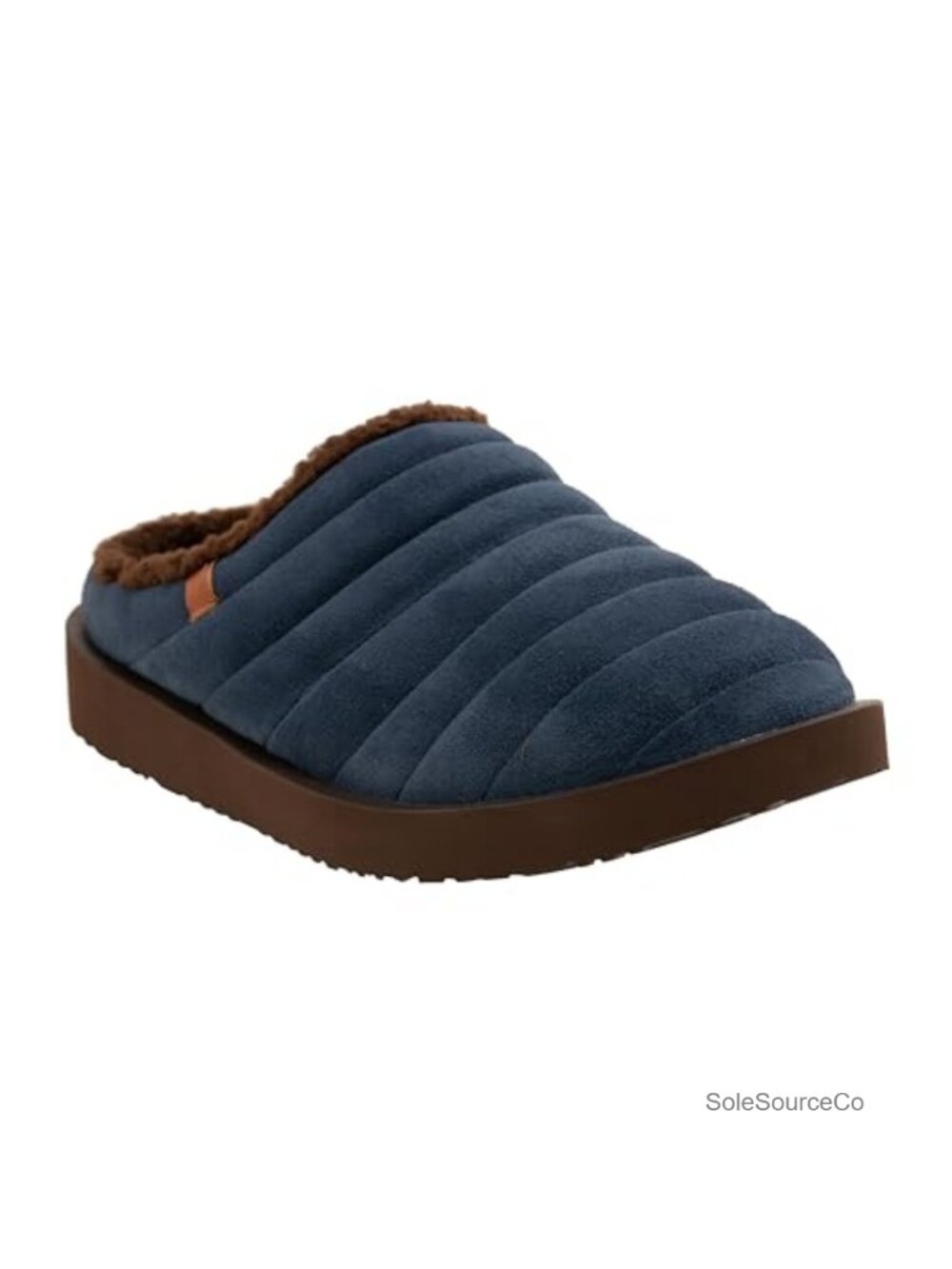 Revitalign Aspen Valley Quilted Suede Arch Support Slip-On Mule Slippers
